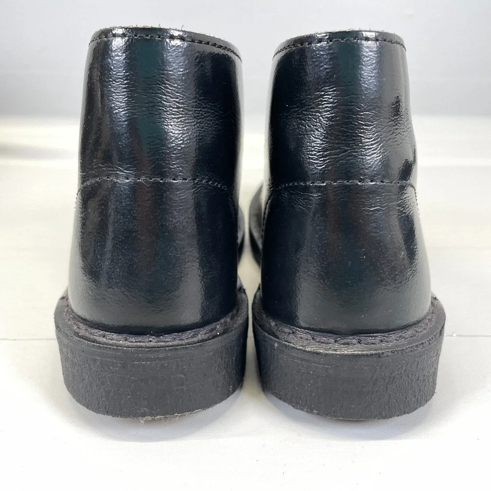 Clarks Originals Desert Boots Womens Size 6.5 M Black Leather Crepe Sole Shoes